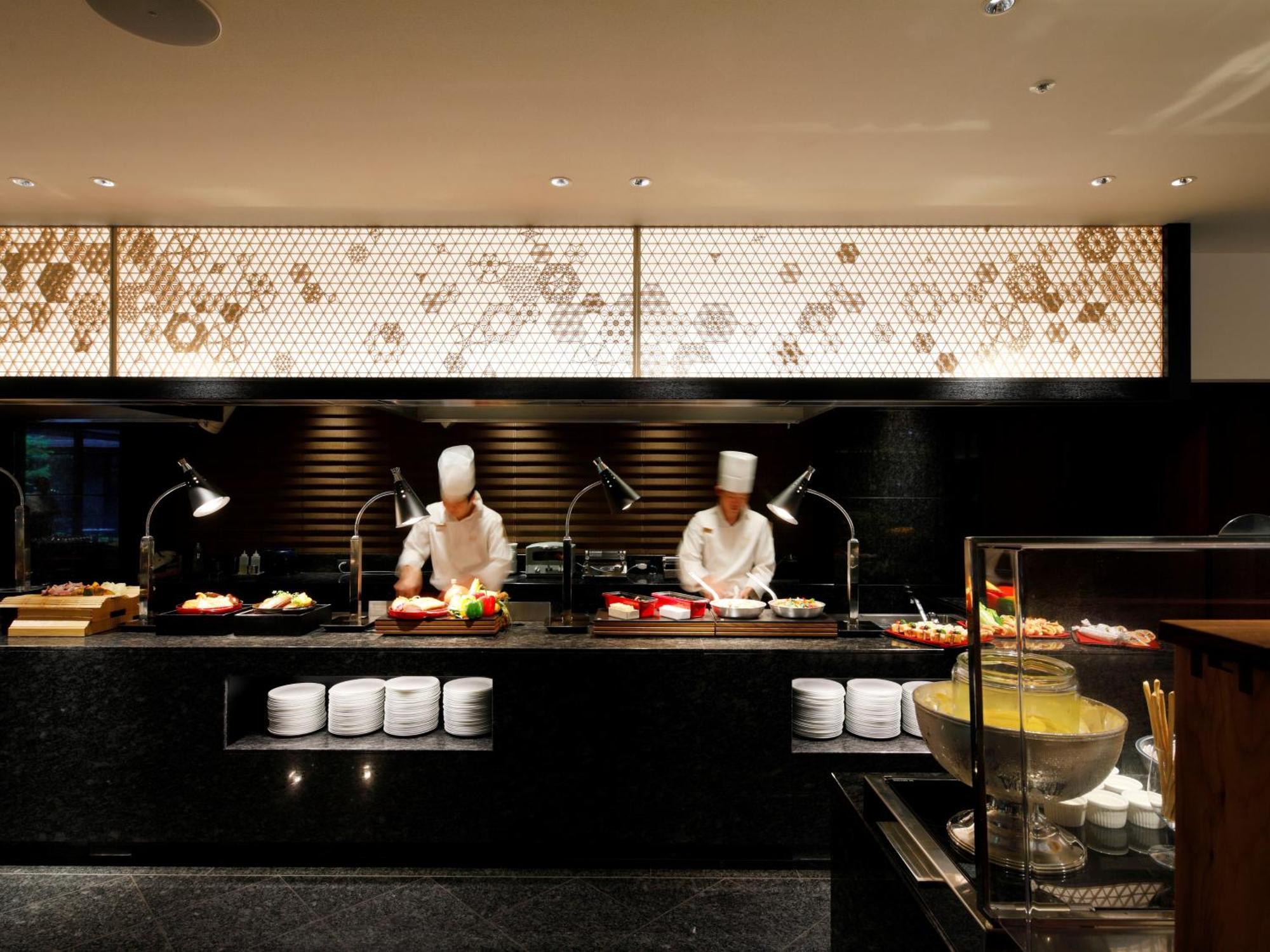 The Hotel Sanraku Kanazawa 21Th December 2022 Open Exterior foto Live kitchen at the hotel