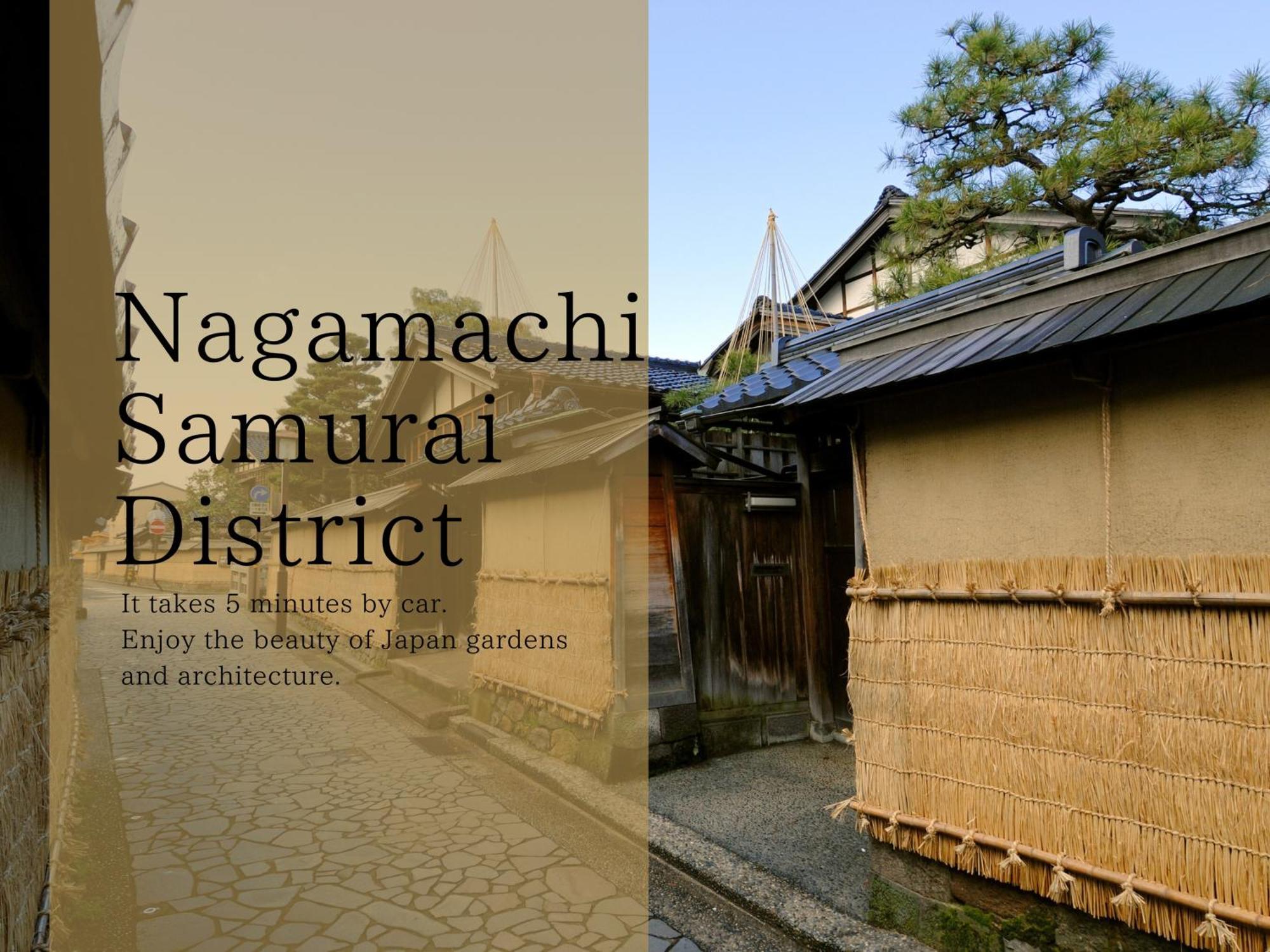The Hotel Sanraku Kanazawa 21Th December 2022 Open Exterior foto Nagamachi Samurai District